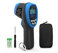 BTMETER BT-1500C Pirómetro sin contacto Termómetro infrarrojo láser mide -50 ℃ ~ 1500 ℃) de alta temperatura, indicador de temperatura IR con LCD a color (no para temperatura humana)
