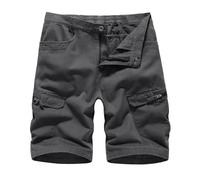Btmpmcs Cargo Pantalón Corto para Hombre Pantalones Cortos de Camuflaje Tactical Casual Shorts de Algodón con Varios Bolsillos Verano Deportivos Bermudas de Playa Ligeros Chino Cortos de Trabajo