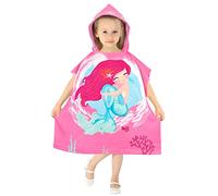 BTNEEU Toalla Infantil con Capucha Sirena Toalla de Playa con Capucha Niña Toalla Poncho Niño Súper Absorbente Poncho Toalla Bebe Albornoz con Capucha Poncho Toalla Surf para Infantil de 2 a 6 Años