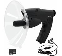 BTOIASYHF Dispositivo De Escucha Micrófono Parabólico Amplificador De Sonido De Grabación Monocular Dispositivo De Escucha Biónica De Oído Espía (Tarjeta TF De Auriculares Incluida)