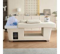 BTOIASYHF Equipo De SPA para Cabeza, Cama De Champú para Masajes, Admite Circulación De Agua ｜ Fumigación ｜ Mesa De Masaje De Terapia De Luz para Salón De Belleza SPA