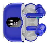 Btootos Auriculares Bluetooth, auriculares inalámbricos Bluetooth 5.4 con App Sport In Ear, auriculares inalámbricos 40 horas de tiempo de reproducción, carcasa de carga LED, micrófono ENC