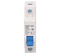 BTOSEP 1P - Aislador de disyuntor en miniatura, compacto y difícil, inflamable, para sala de estar, 40 A, carril DIN 230 V, 400 V