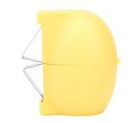 BTOSEP Abridor de cáscara de huevo, diseño práctico y cómodo para cocinar y hornear, color amarillo, 1 unidad