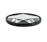 BTOSEP Accesorios de fotografía de Accesorios de Filtro de cámara de pentaprisma de caleidoscopio de Vidrio de 77 mm