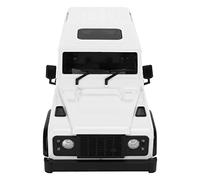 BTOSEP Actualización de carcasa de carrocería RC hecha de plástico ABS duro resistente para 1/16 Jimny y 1/24 Axial SCX24 JLU 144 mm distancia entre ejes con bielas (blanco)