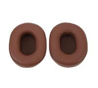 BTOSEP Almohadillas de repuesto para auriculares ATH MSR7 M50x M50xBT con aislamiento de ruido, piel de oveja suave, 2 unidades (marrón)