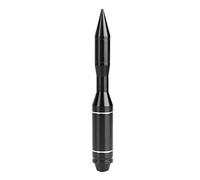 BTOSEP Antena de señal automática corta de aluminio, ajuste práctico para TJ JK JL, 1 unidad (negro)