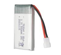 BTOSEP Batería de litio de 3,7 V 500 mAh de alto rendimiento para drones X5C, accesorios con enchufe XH2.54, ligero y duradero, 1 paquete