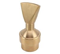 BTOSEP Boquilla de fuente en forma de abanico, cabezal de pulverización ajustable de cobre duradero para fuentes de jardín y sistemas de riego (G2in)