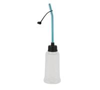 BTOSEP Botella de aceite duradera para tanque de combustible RC con línea de escala marcada para modelos de gasolina RC Truck Buggy, diseño portátil de metal plástico para sesiones de juego más largas