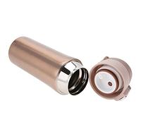 BTOSEP Botella de Agua con Aislamiento Al Vacío de Acero Inoxidable, Taza de Viaje, Taza para té y café, 350ml (Oro)