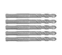 BTOSEP Broca de Martillo Perforador de 110 Mm, Punta de Carburo Duradera | Espiral 2 flautas, adecuada para Bosch, , taladros de impacto.