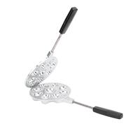 BTOSEP Cacerola para Galletas de Nogal, Aleación de Aluminio, Fácil de Usar, Versátil, con Forma de Nuez, para el Hogar