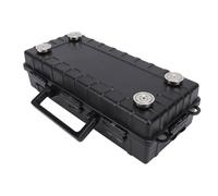 BTOSEP Caja de llaves magnética, resistente, resistente al agua, para guardar llaves de seguridad bajo el organizador del coche, 28 x 12 x 7 cm