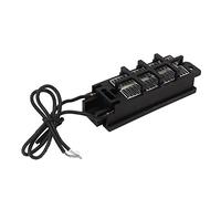 BTOSEP Calentador de aire PTC de precisión, calentador de cerámica eficiente para deshumidificar habitaciones, 24 V, 200 W, elemento calefactor PTC para uso doméstico/oficina, nailon, 9,5 x 3,1 x 2,5