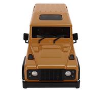 BTOSEP Carcasa de cuerpo de coche RC de plástico ABS duro duradero para 1/16 Jimny y 1/24 Axial SCX24 JLU 144 mm distancia entre ejes con varillas de conexión (amarillo)