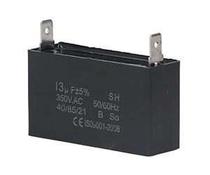 BTOSEP Condensador de arranque de alto rendimiento para generadores de gasolina de 13 μF, diseño a prueba de explosiones para generadores y bombas de agua, ABS, 60 x 50 x 40 mm
