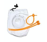 BTOSEP Cuerda de luces LED portátil para camping, senderismo, seguridad, fácil instalación, 120 cm con material resistente a los rayos UV (blanco)