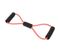 BTOSEP Cuerda tensora de 8 formas para entrenamiento de fuerza y adelgazamiento corporal, color verde o amarillo (rojo)