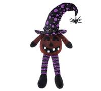 BTOSEP Decoración de Halloween con luces LED de bruja con 7 luces que cambian de color, fieltro suave y material de plástico, para decoración del hogar, fiesta de mesa, regalo (#2)