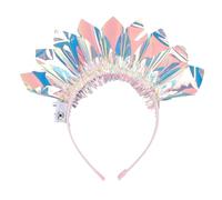 BTOSEP Diadema de corona LED que brilla en la oscuridad, elegante y luminosa, accesorio para el pelo para fiestas de niñas, festivales de música (diadema)