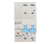 BTOSEP Disyuntor Inteligente 2P con Mando a Distancia (40A) | Compatibilidad WiFi, función de sincronización, material de PC, protección confiable, para domótica