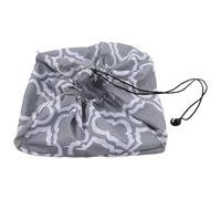 BTOSEP Funda protectora para proyector, impermeable, resistente al polvo, con cordón, para cámara, impresora, montaje en techo, flor gris