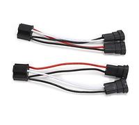 BTOSEP H4 9003 a H11 - Adaptador de arnés de cableado de conversión duradero para faros antiniebla, 12 V-24 V, universal