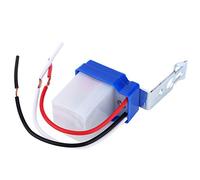 BTOSEP Interruptor de sensor de luz automático, interruptor fotográfico de alta sensibilidad para farolas al aire libre, 2 unidades, sensor de interruptor fotográfico, 2200 W de potencia de carga (AS