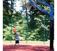 BTOSEP Juego de 3 pelotas deportivas de goma para jugar al aire libre, multicolor, diámetro 12 cm y 16 cm (multicolor)