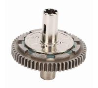 BTOSEP Juego de Zapatas de Acero Metálico 57T 0.8Mod, Engranaje Recto de Embrague Deslizante para 1/10 Granit para Coche Typhon 1/8 RC