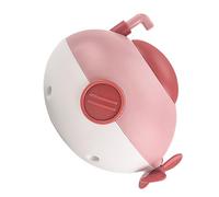 BTOSEP Juguete de baño submarino interactivo con mecanismo de reloj, juego de agua divertido y seguro para, promueve la imaginación del baño, material plástico duradero, 4,3 x 3, pulgadas (rojo)