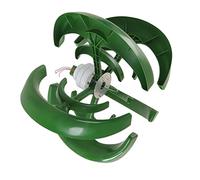 BTOSEP Kit de generador de turbina eólica vertical de 12 V 24 V con 5 cuchillas para uso doméstico y marino, hecho de nailon duradero y aluminio (200 W)
