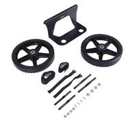 BTOSEP Kit de ruedas de refrigeración universal resistentes para todo terreno, base de carrito de altura ajustable para camping y playa, 15.5-17.5 pulgadas