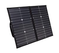 BTOSEP Maleta plegable con panel solar, cargador ligero para viajes, camping y actividades al aire libre, 42 W, 18 V