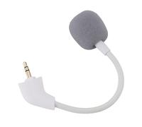 BTOSEP Micrófono de repuesto para Cloud II Game, sonido claro flexible, micrófono omnidireccional para auriculares para juegos, diseño de enchufe dorado de 3.5 mm