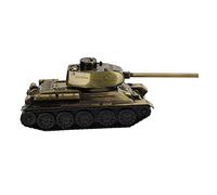 BTOSEP Modelo de tanque vintage con casco de metal exquisito, detalle perfecto para biblioteca de juguetes infantiles, 5"