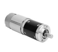 BTOSEP Motor planetario planetario de alta precisión de 24 V CC con engranaje metálico y función inversa para equipos industriales y automatización