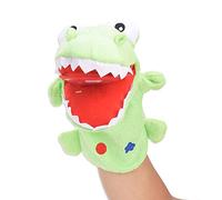 BTOSEP Muñeca de mano, suave, juguete interactivo para narración de historias, respetuoso con el medio ambiente, sin pelusas, 28 cm (cocodrilo 28 cm)