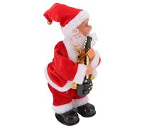 BTOSEP Muñeca eléctrica y musical bailando con Navidad, para decoración navideña en casas y habitaciones infantiles (guitarra)