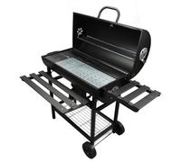 BTOSEP Parrilla para barbacoa al aire libre, multifuncional, resistente, de aleación de acero, para patio trasero y camping, 46.46 x 41.54 x 33 pulgadas