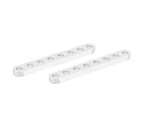 BTOSEP Pieza de repuesto para estructura de viga plana de aluminio, 4 x 8 x 64 mm, para robótica educativa, 1 par