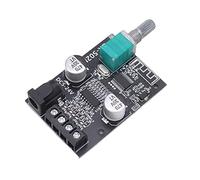 BTOSEP Placa de amplificador de potencia Bluetooth, 2 x 50 W, potente sistema de audio estéreo para PC de cine en casa y uso automotriz