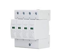 BTOSEP Protector contra Sobretensiones 100KA para Seguridad Eléctrica (4P | Construcción duradera de PC, Activación rápida en caso de sobretensión, Indicación de falla visible, Diseño liviano y