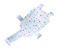 BTOSEP Red de asiento de baño ajustable para bebé, diseño de malla cómodo y transpirable para un baño seguro y relajante, para bebés, blanco/azul/rosa, 90 x 67 cm (estrella)