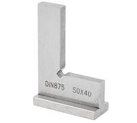 BTOSEP Regla de 90°, herramienta de marcado de piezas en ángulo recto de acero inoxidable grueso para ingenieros, 55 x 38 mm, 1 unidad