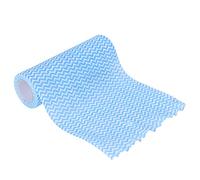 BTOSEP Rollos desechables de tela no tejida para limpieza de cocina, alta absorción, fácil de rasgar, 90 g, uso húmedo y seco (azul)