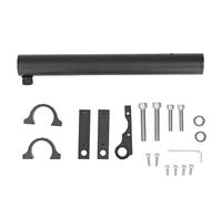 BTOSEP Soporte de mástil de antena de aleación de aluminio premium con bisagra para portón trasero, para JK JL 2007-2021, fácil instalación
