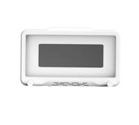 BTOSEP Soporte para teléfono celular de ducha con rotación de 360 grados para baño, diseño ABS de gran capacidad, fácil instalación, 1 unidad (blanco)